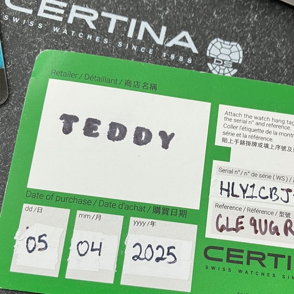 CERTINA DS ACTION POWERMATIC80 BLUE ON BRACELET 38MM - Picture 7 of 16